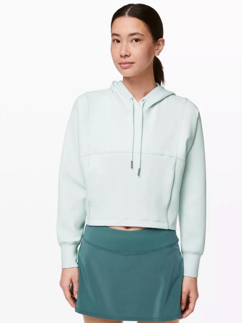 🍋🍋lululemon athletica Lululemon Challenge Round
Hoodie, light blue, guc, sz 8